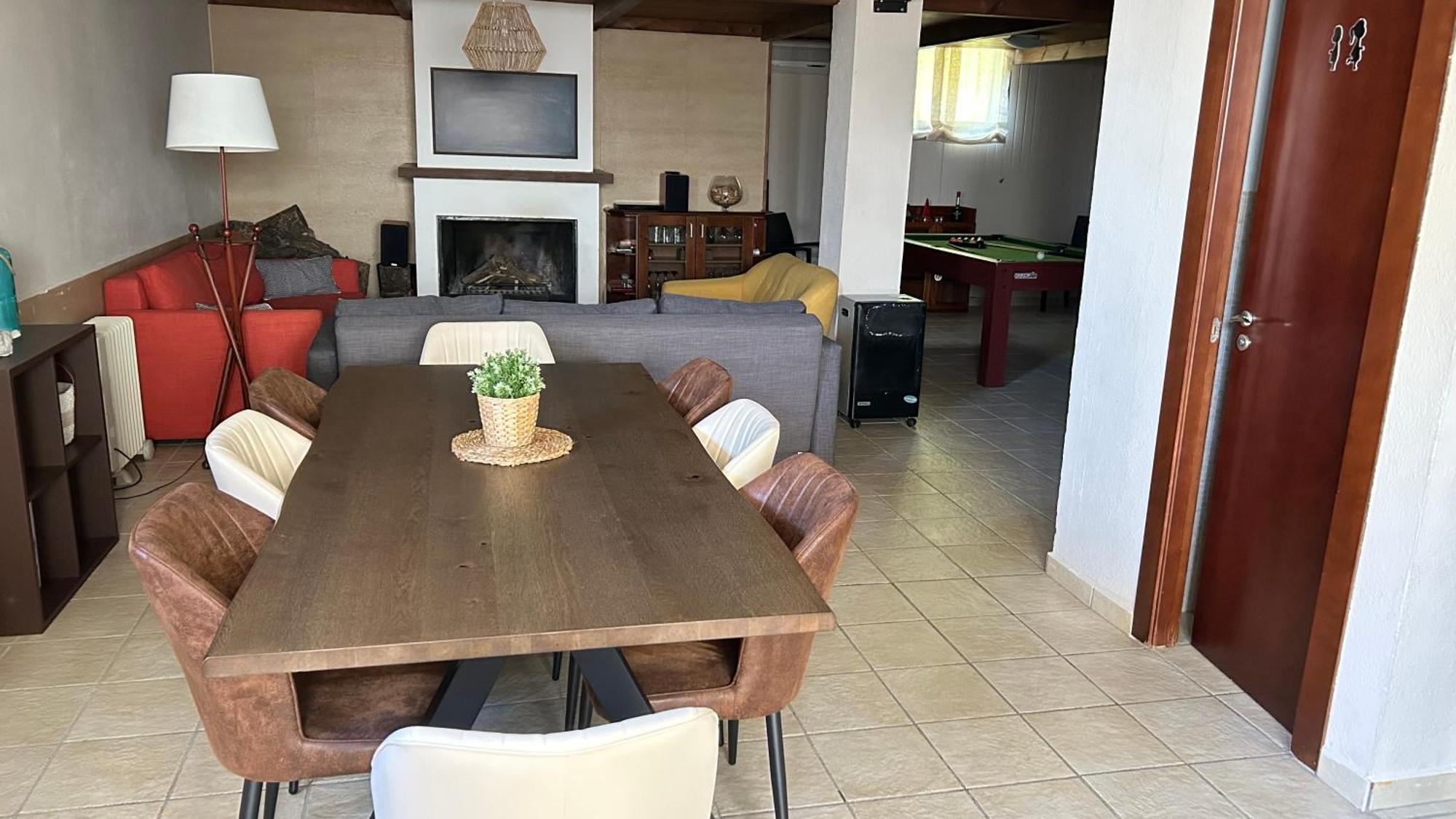 Casa de férias Extraordinaria Con Piscina Y Chimenea